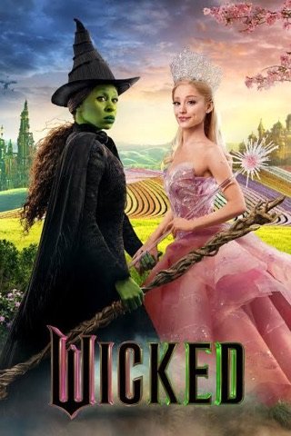 Wicked movie poster, streaming on MapleStream IPTV Canada